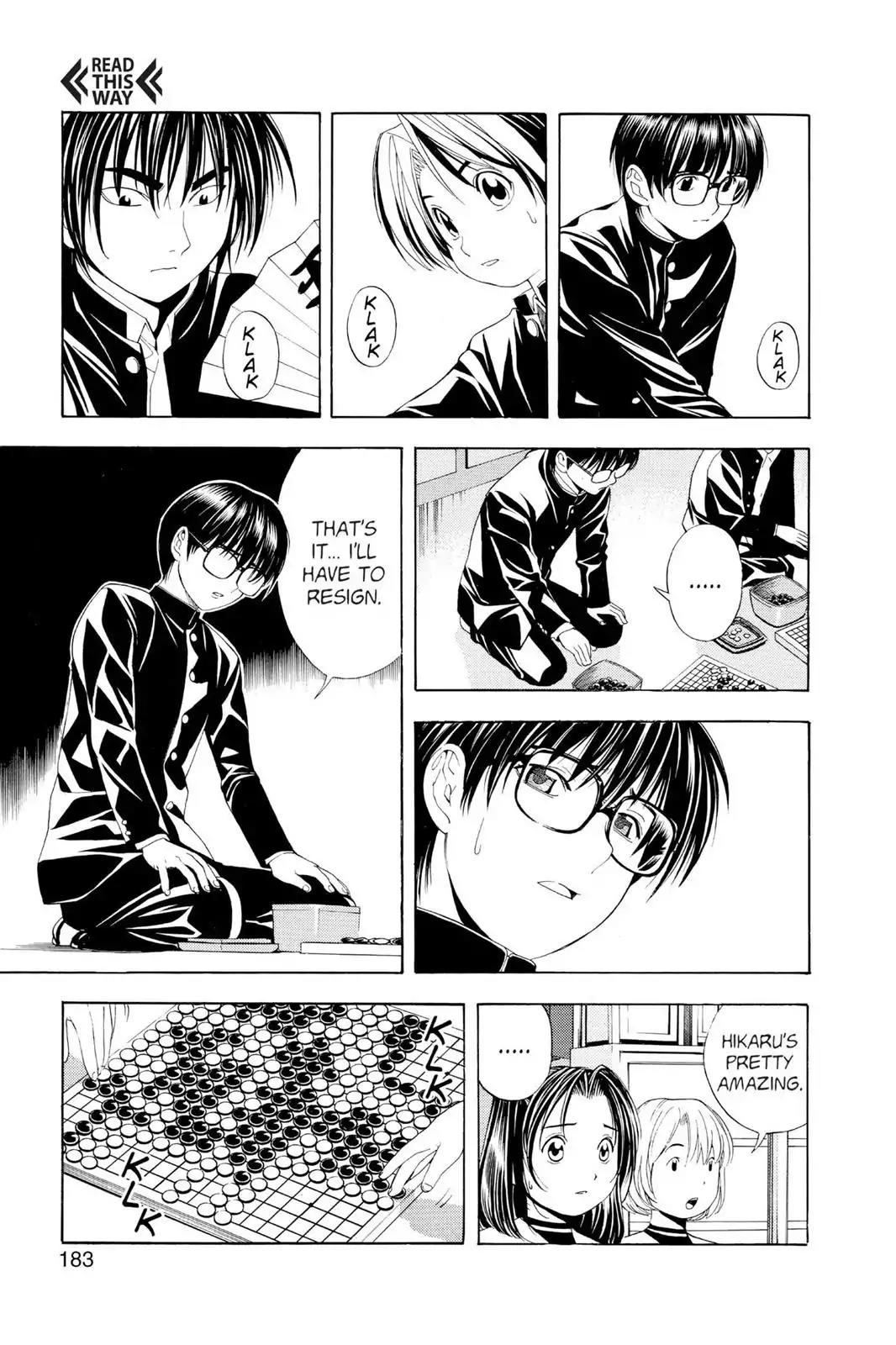 Hikaru no Go Chapter 43 page 5 - Chapter 43: Yet Another Step Forward