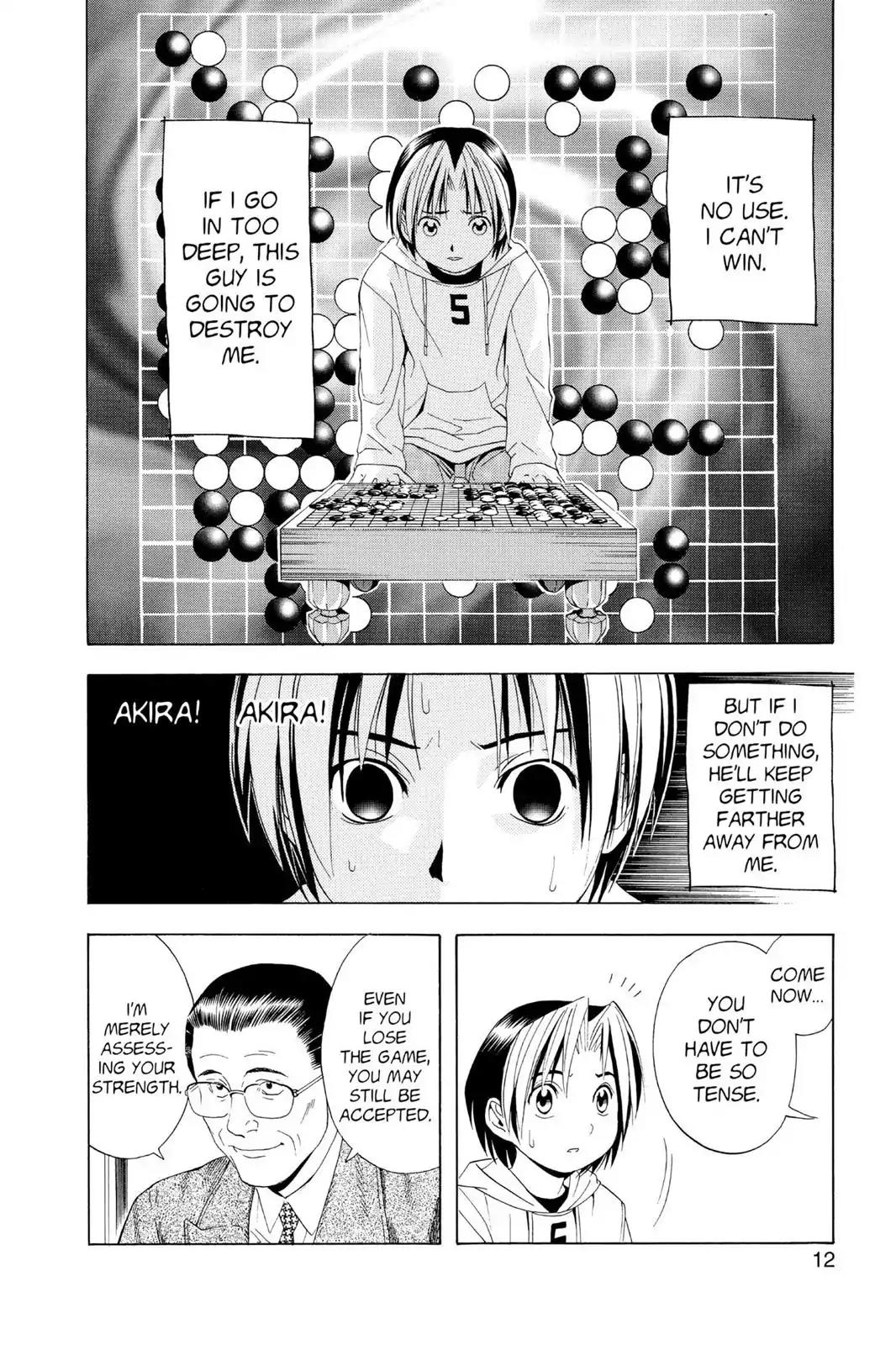 Hikaru no Go Chapter 44 page 13 - Chapter 44: The Insei Exam