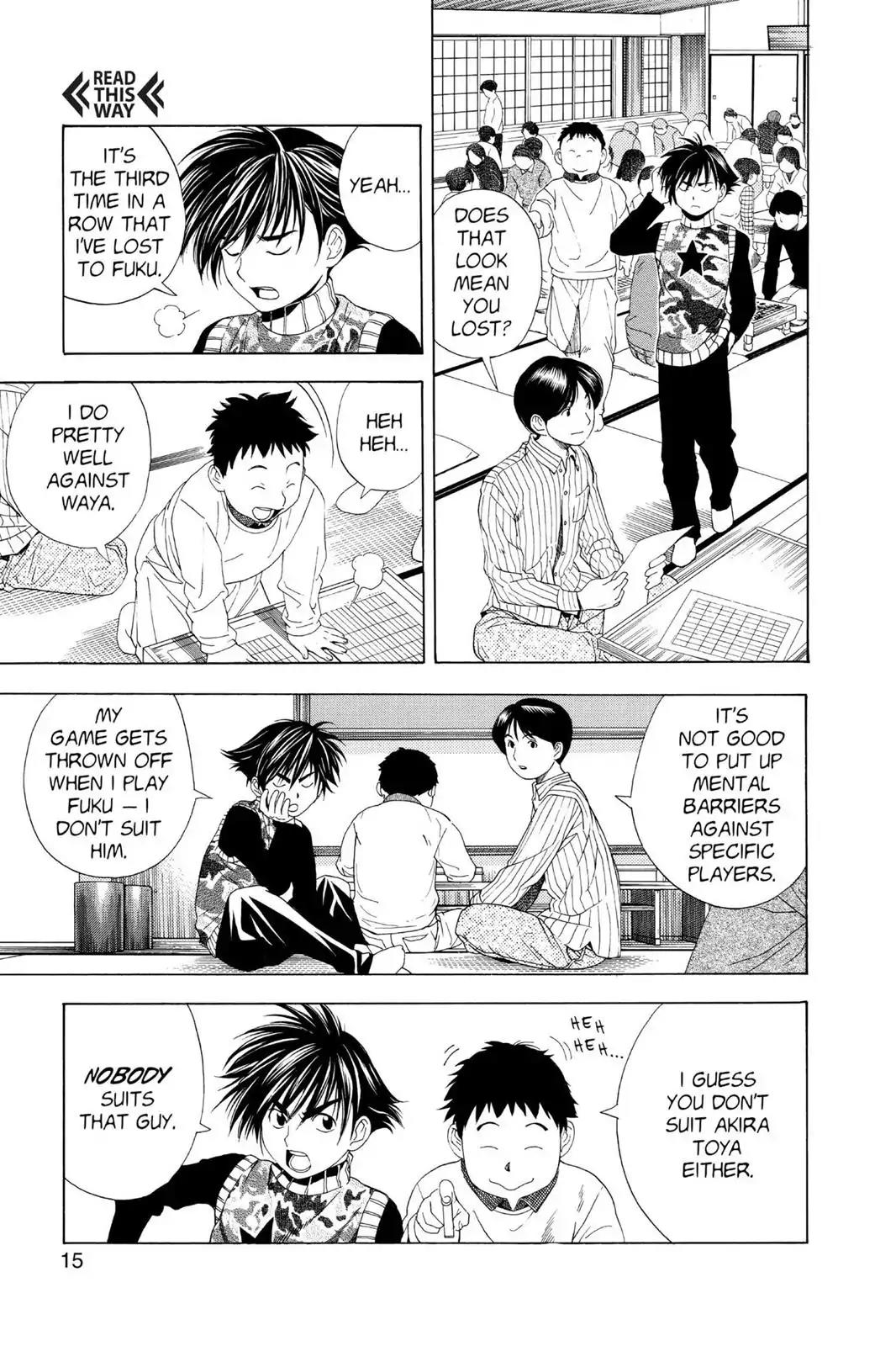 Hikaru no Go Chapter 44 page 16 - Chapter 44: The Insei Exam