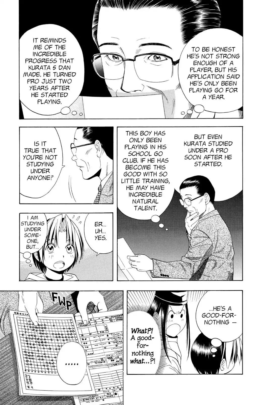 Hikaru no Go Chapter 44 page 18 - Chapter 44: The Insei Exam