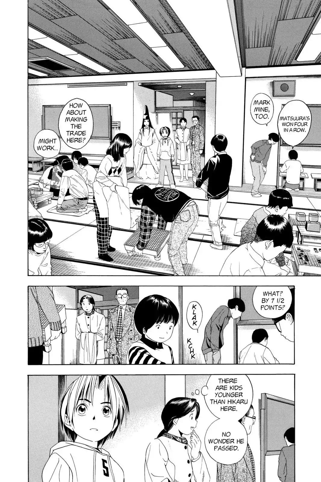 Hikaru no Go Chapter 44 page 21 - Chapter 44: The Insei Exam