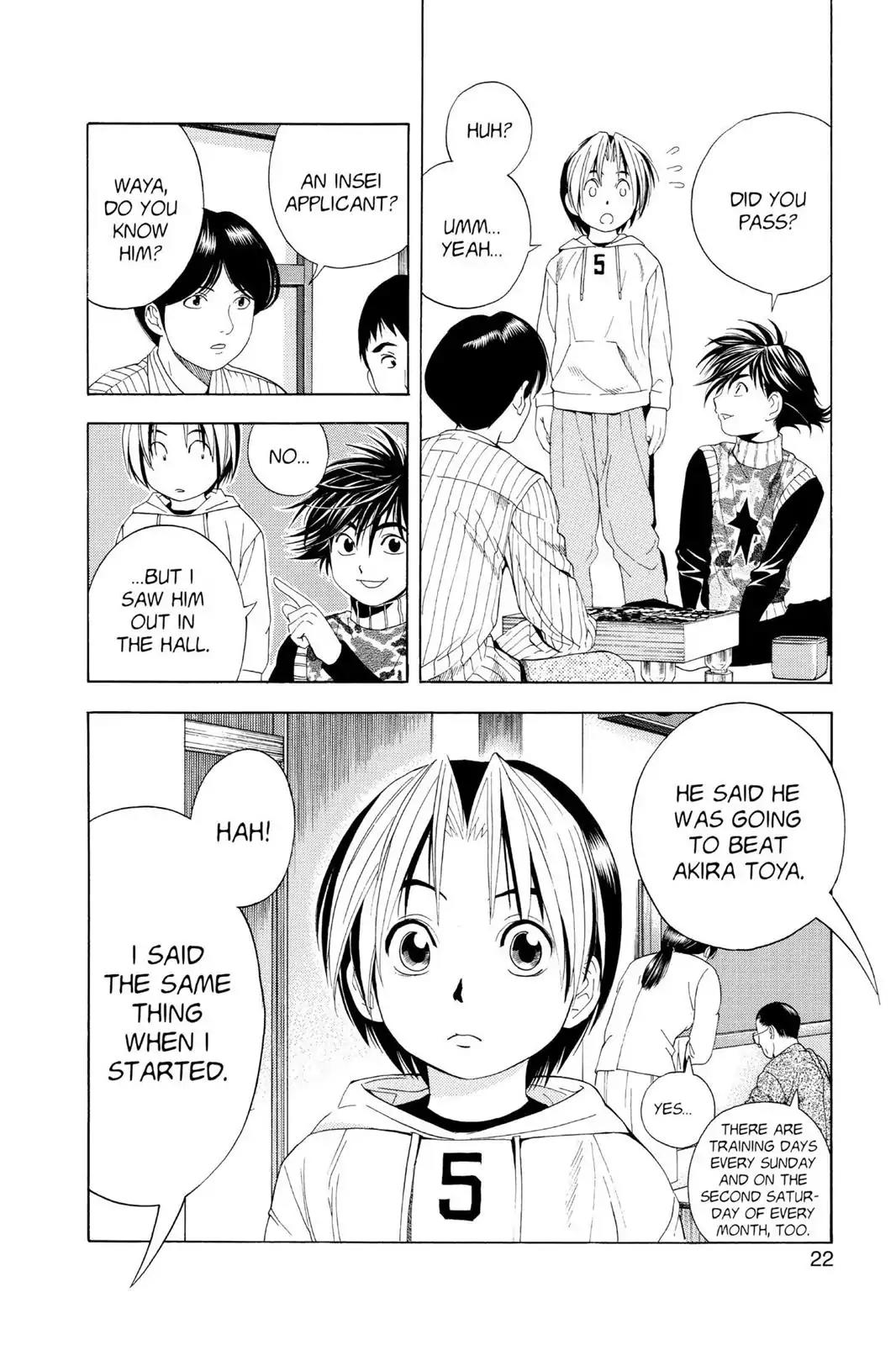 Hikaru no Go Chapter 44 page 23 - Chapter 44: The Insei Exam