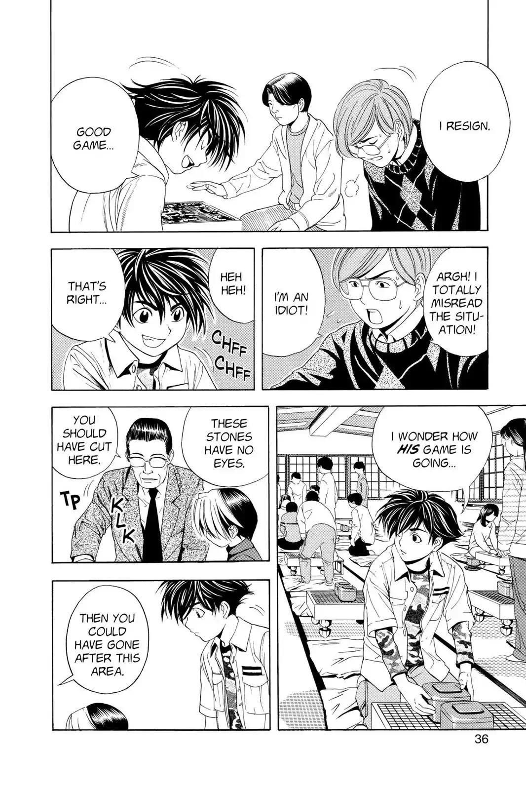 Hikaru no Go Chapter 45 page 10 - Chapter 45: Black Coffee