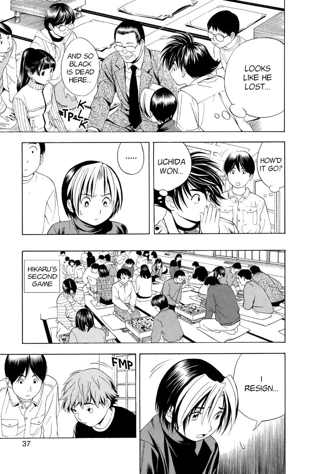 Hikaru no Go Chapter 45 page 11 - Chapter 45: Black Coffee