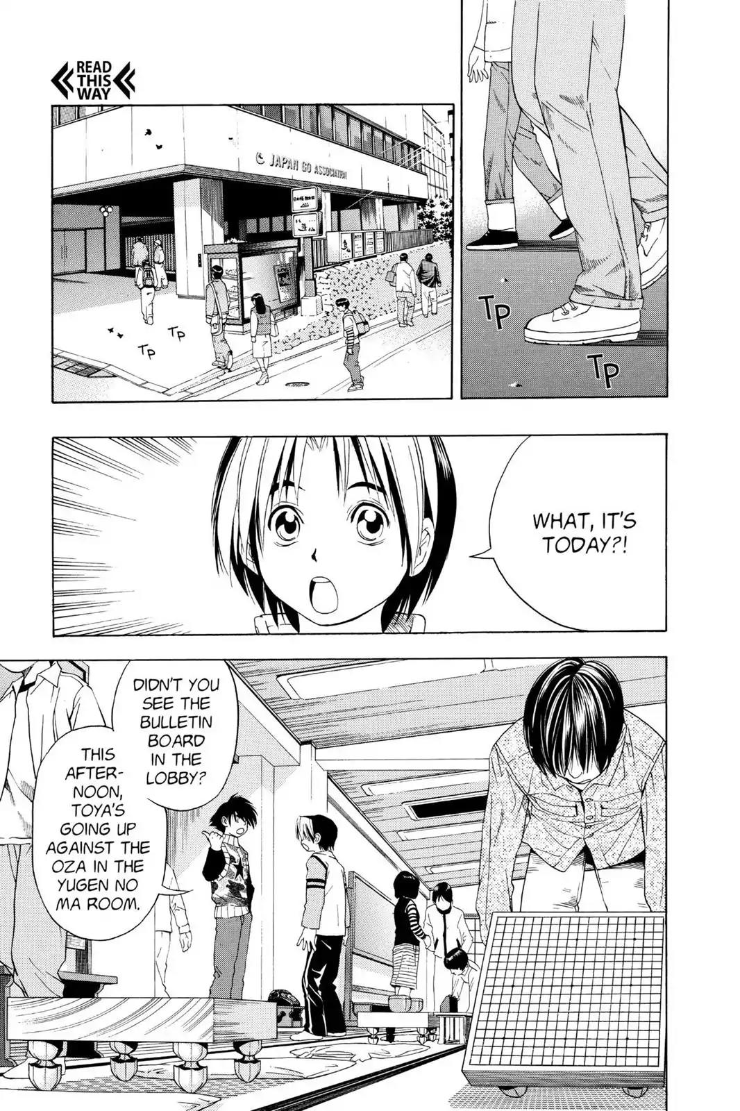Hikaru no Go Chapter 47 page 13 - Chapter 47: Yugen no Ma
