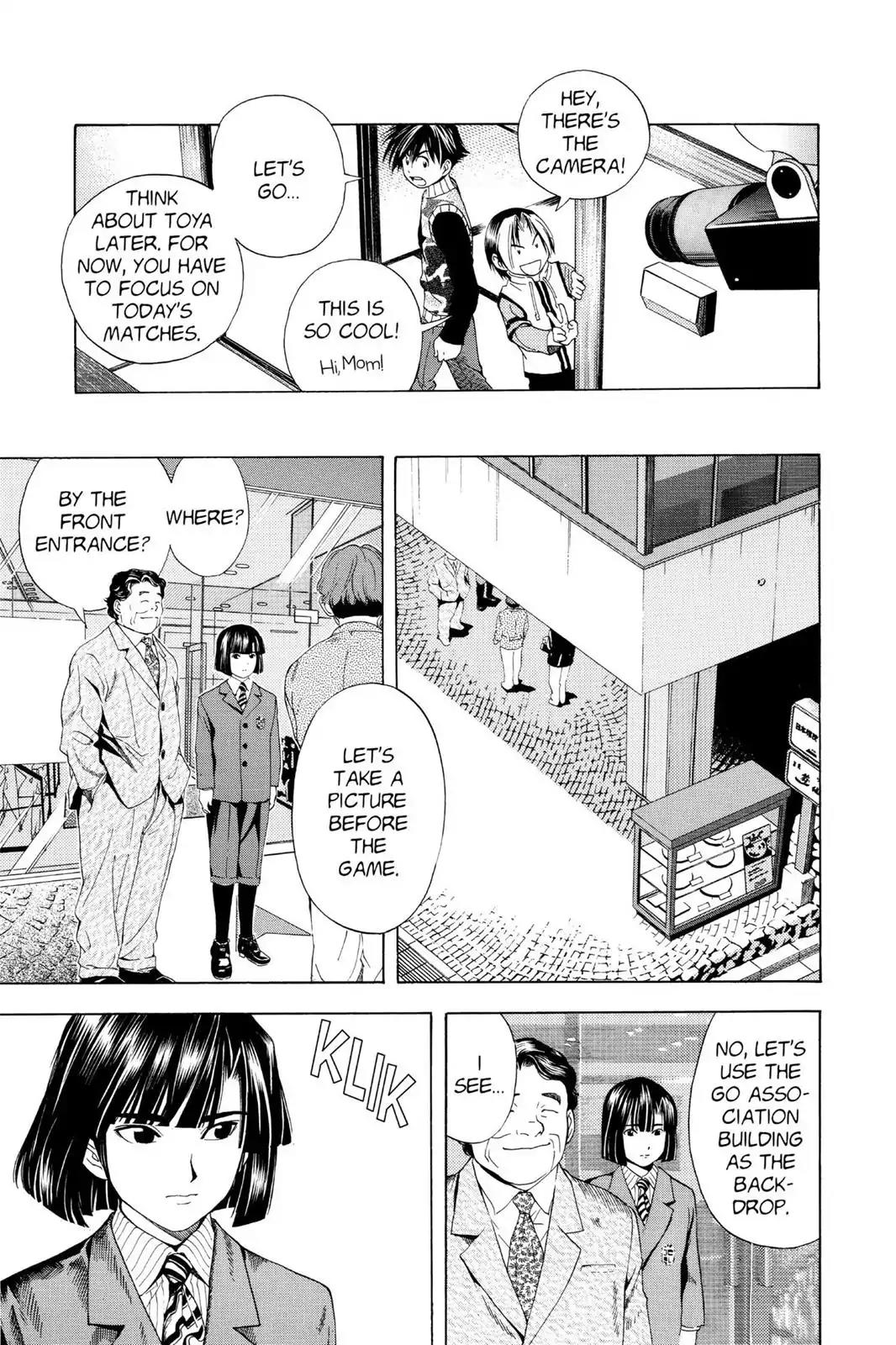 Hikaru no Go Chapter 47 page 19 - Chapter 47: Yugen no Ma