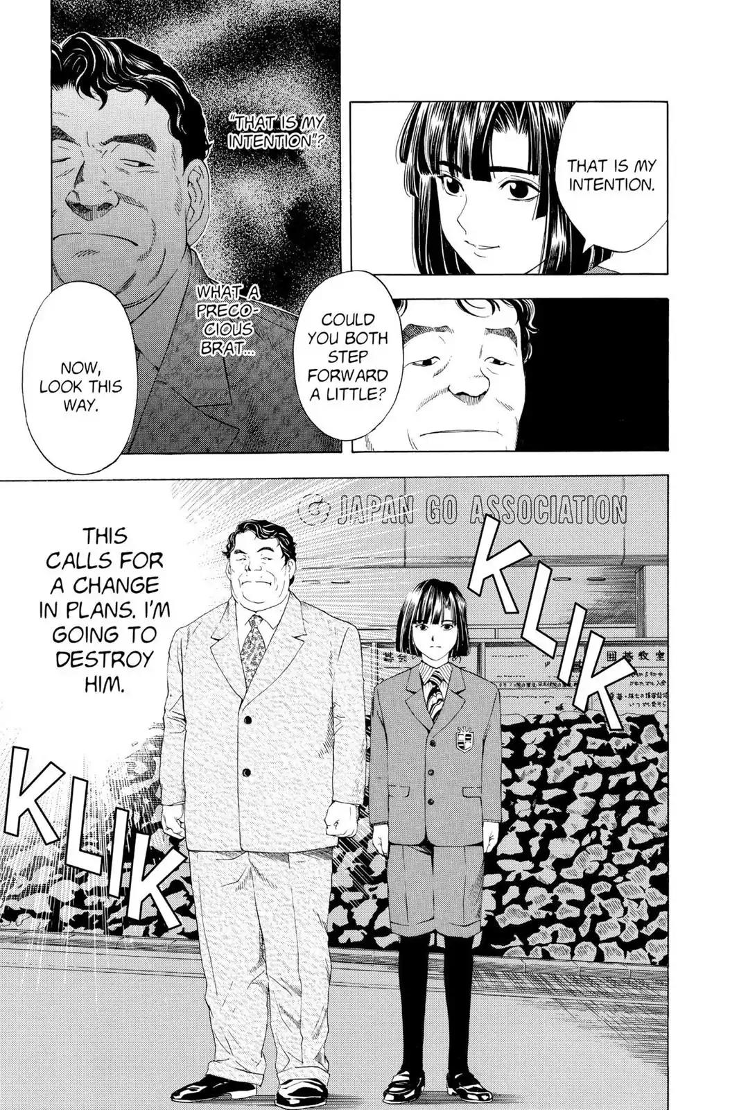 Hikaru no Go Chapter 47 page 21 - Chapter 47: Yugen no Ma