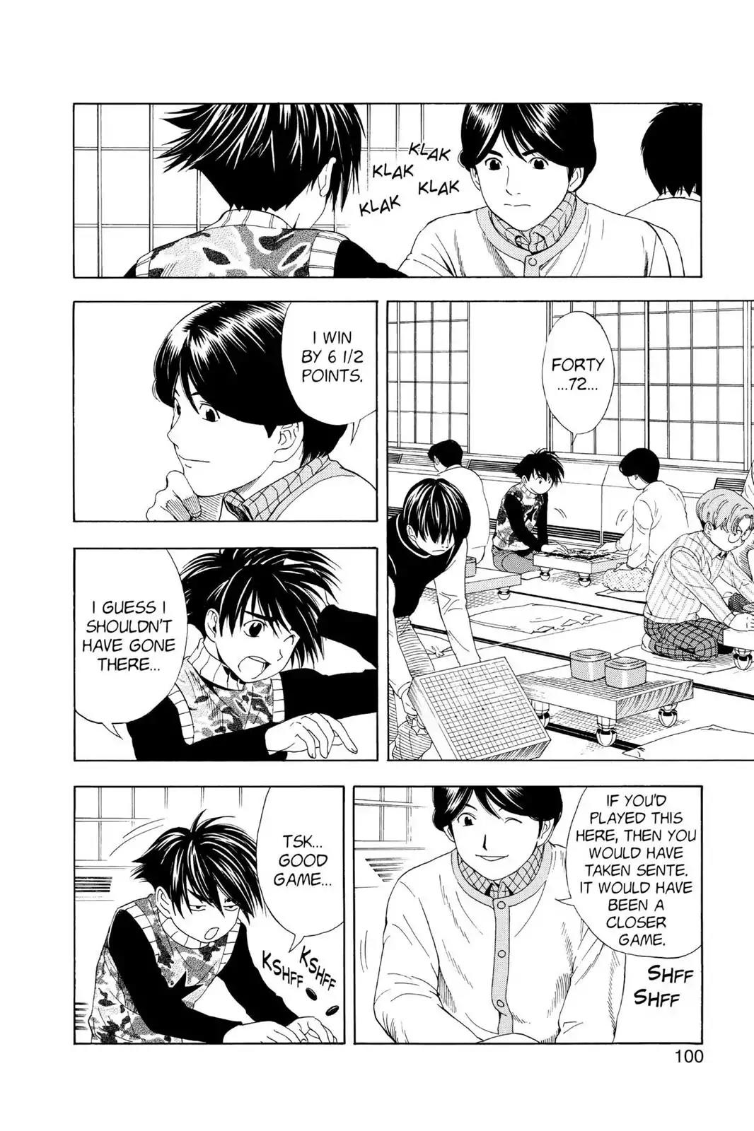 Hikaru no Go Chapter 48 page 10 - Chapter 48: Oza vs. Akira (Part 1)