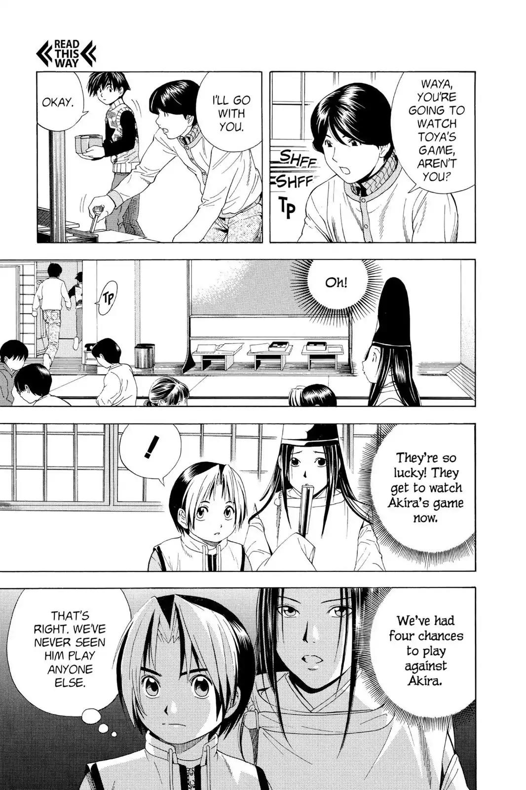 Hikaru no Go Chapter 48 page 11 - Chapter 48: Oza vs. Akira (Part 1)