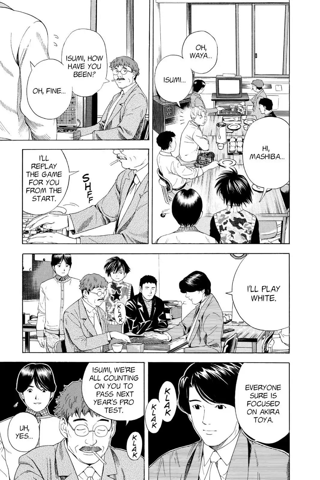 Hikaru no Go Chapter 48 page 13 - Chapter 48: Oza vs. Akira (Part 1)