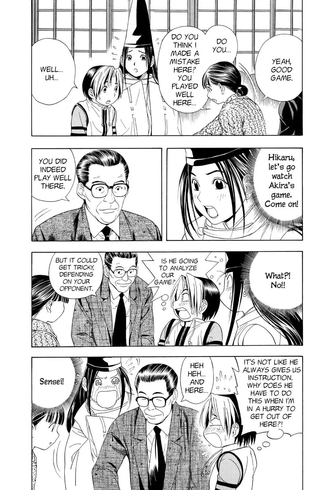 Hikaru no Go Chapter 48 page 18 - Chapter 48: Oza vs. Akira (Part 1)