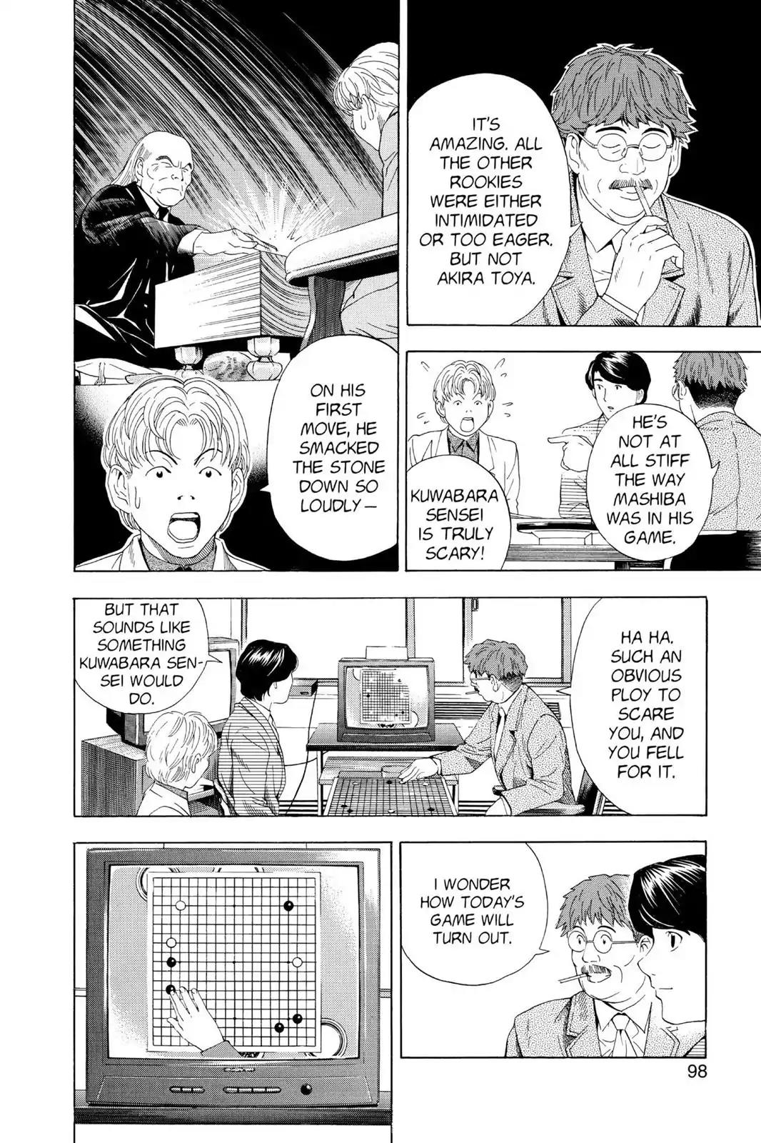 Hikaru no Go Chapter 48 page 8 - Chapter 48: Oza vs. Akira (Part 1)