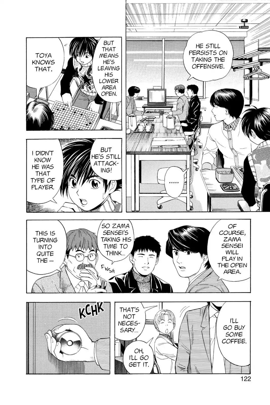 Hikaru no Go Chapter 49 page 10 - Chapter 49: Oza vs. Akira (Part 2)