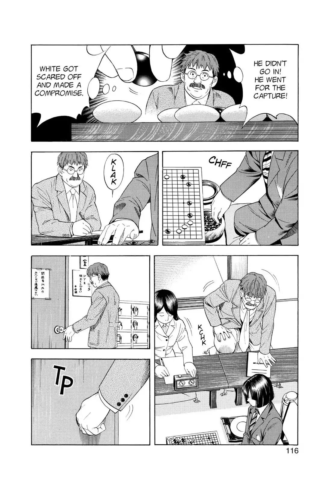 Hikaru no Go Chapter 49 page 4 - Chapter 49: Oza vs. Akira (Part 2)