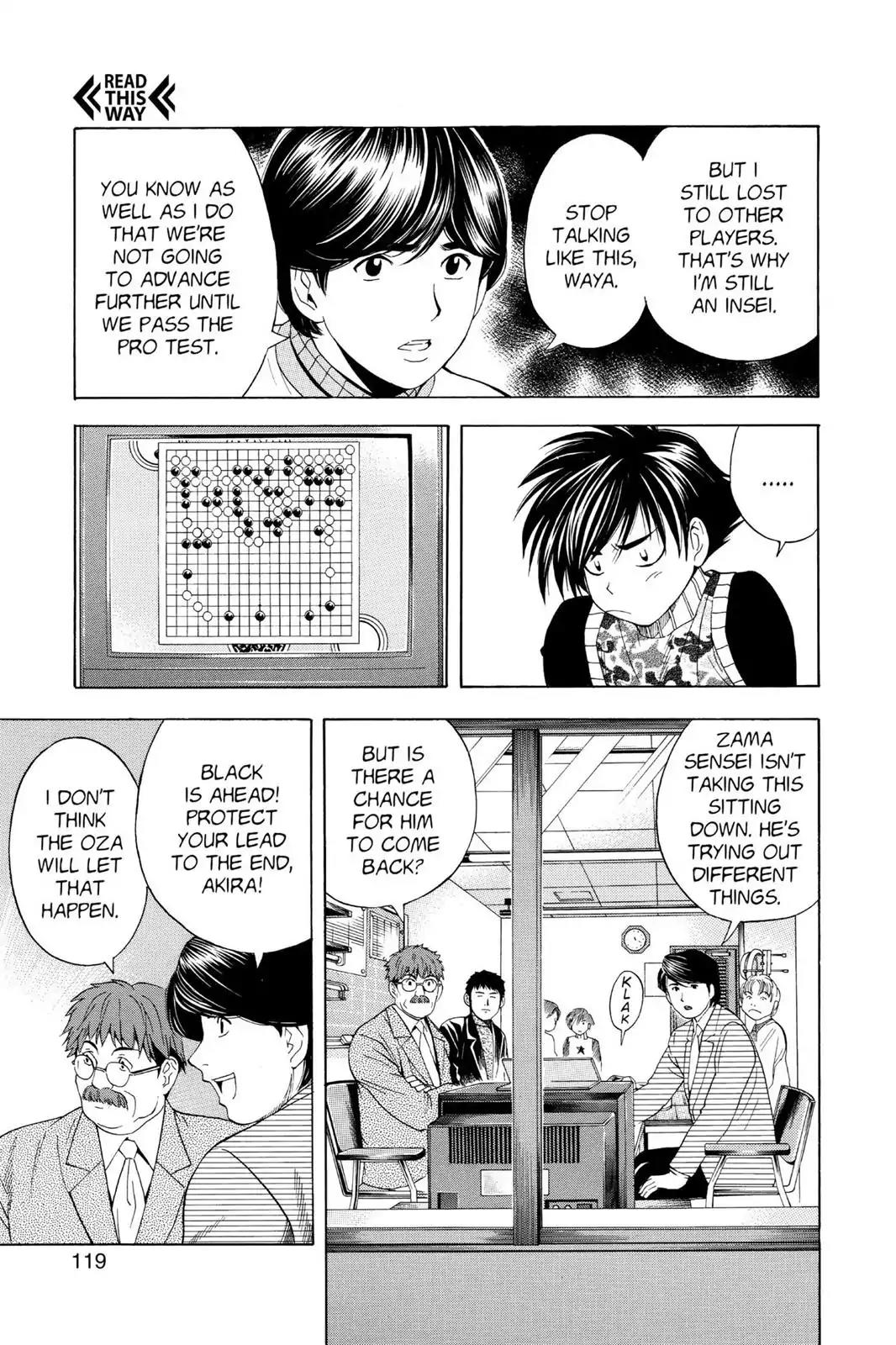 Hikaru no Go Chapter 49 page 7 - Chapter 49: Oza vs. Akira (Part 2)