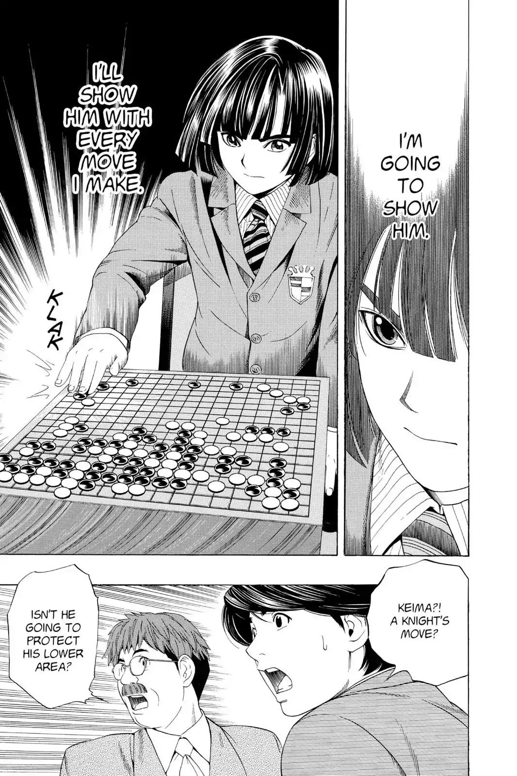 Hikaru no Go Chapter 49 page 9 - Chapter 49: Oza vs. Akira (Part 2)