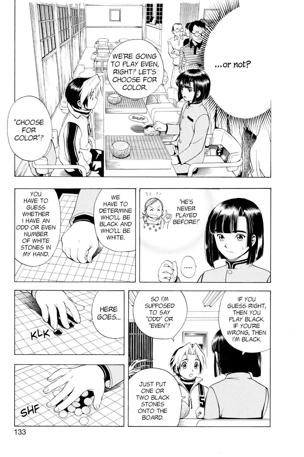 Hikaru no Go Chapter 5 page 11 - Chapter 5: Akira Bares His Fangs