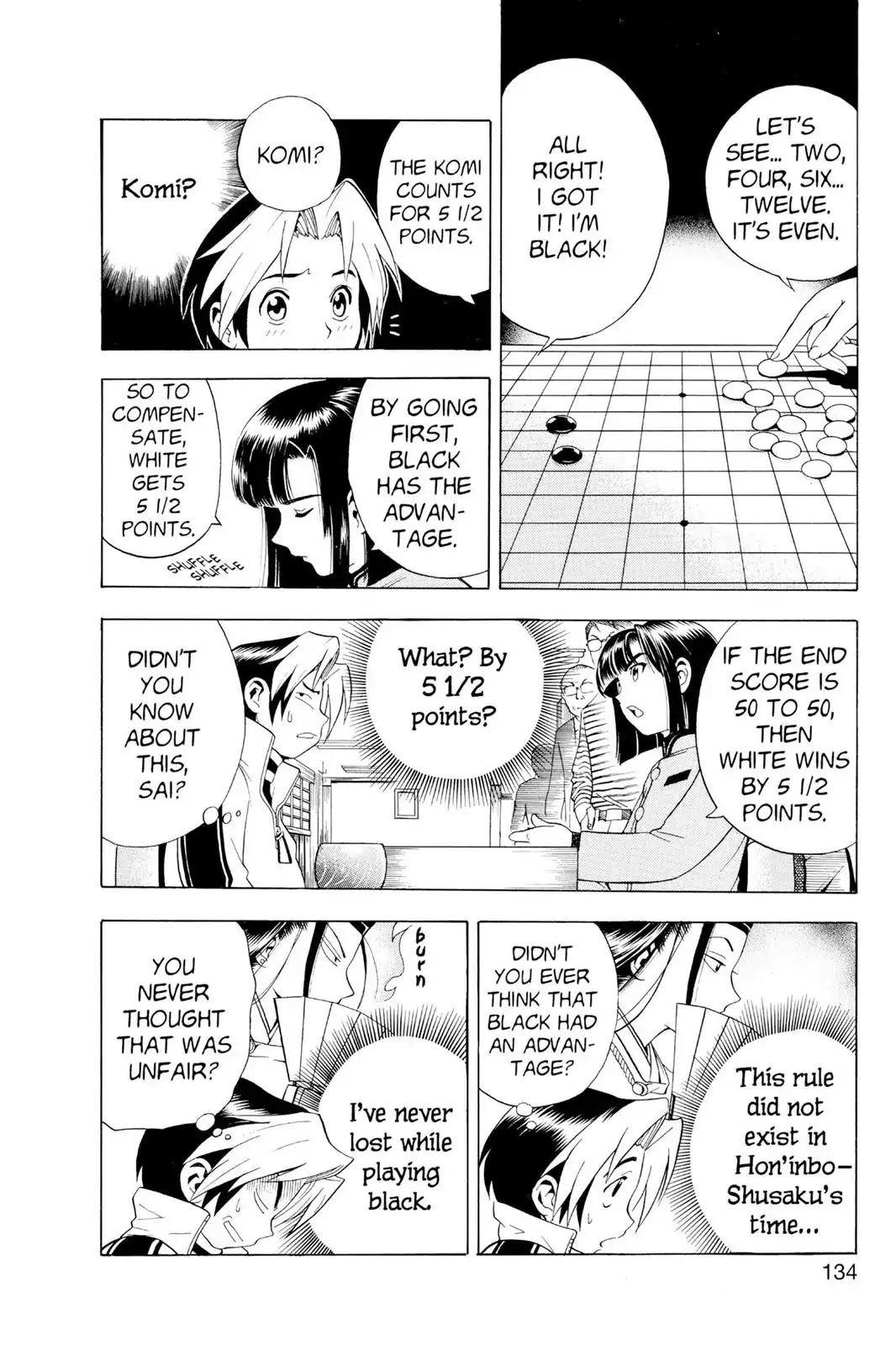 Hikaru no Go Chapter 5 page 12 - Chapter 5: Akira Bares His Fangs