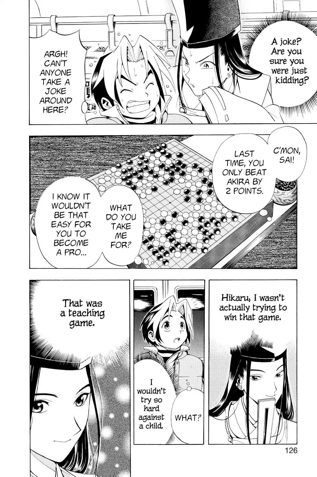 Hikaru no Go Chapter 5 page 4 - Chapter 5: Akira Bares His Fangs