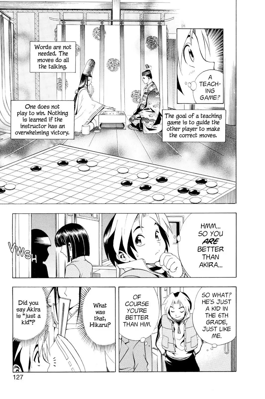 Hikaru no Go Chapter 5 page 5 - Chapter 5: Akira Bares His Fangs