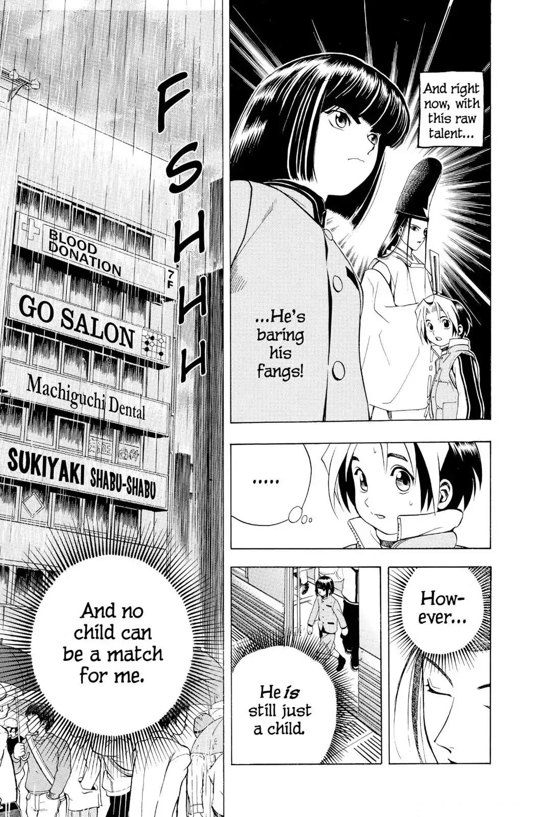 Hikaru no Go Chapter 5 page 7 - Chapter 5: Akira Bares His Fangs