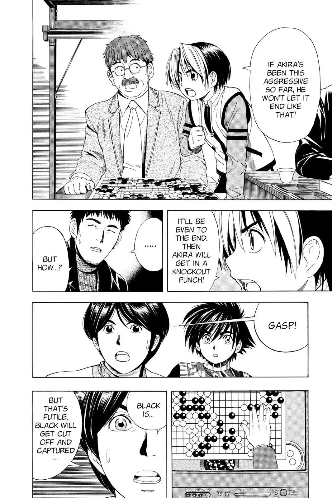 Hikaru no Go Chapter 50 page 10 - Chapter 50: Oza vs. Akira (Part 3)