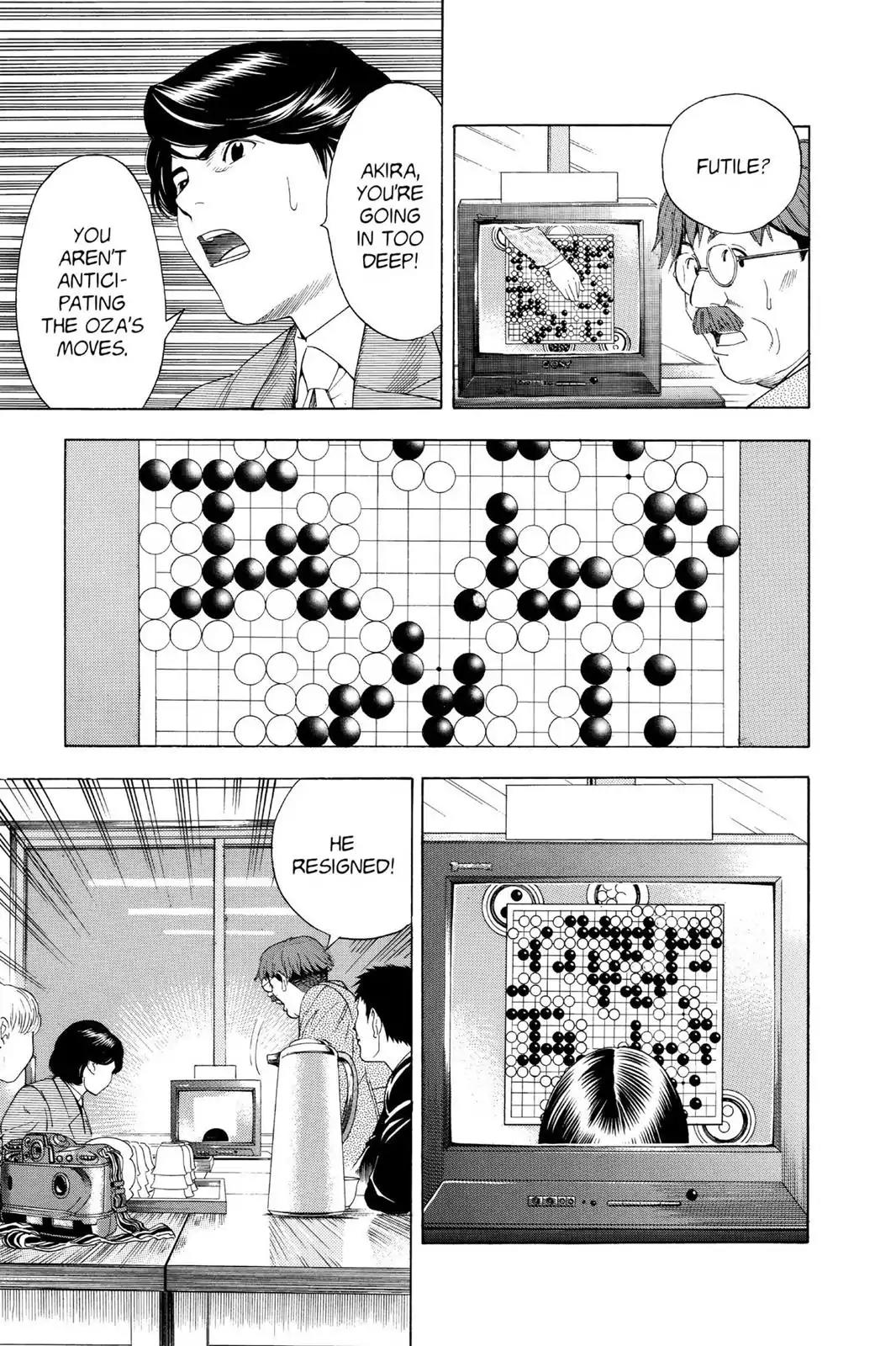Hikaru no Go Chapter 50 page 11 - Chapter 50: Oza vs. Akira (Part 3)