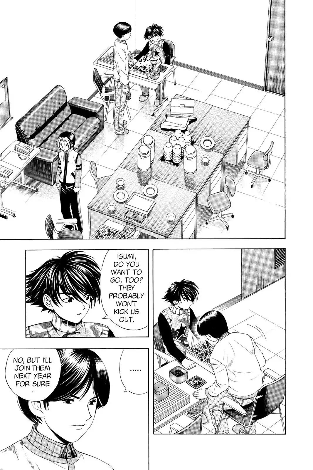 Hikaru no Go Chapter 50 page 13 - Chapter 50: Oza vs. Akira (Part 3)