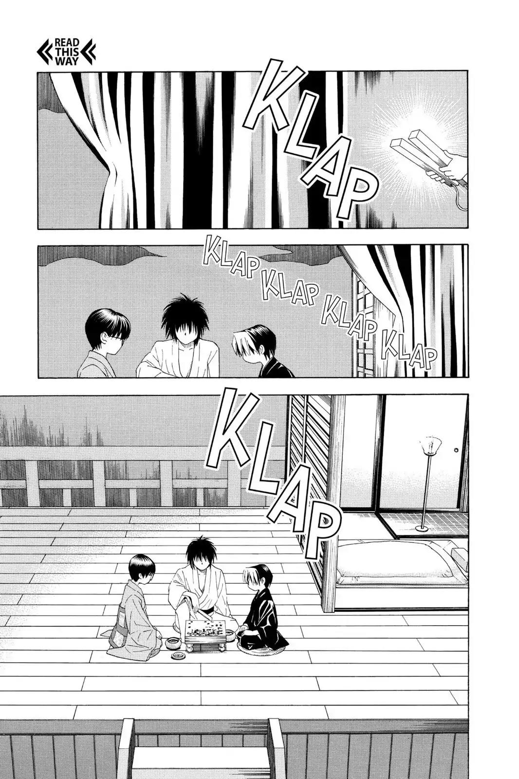 Hikaru no Go Chapter 51.5 page 3 - Vol.6 Special Bonus: The Haze Middle School Actors present Assassination at Honnoji Temple