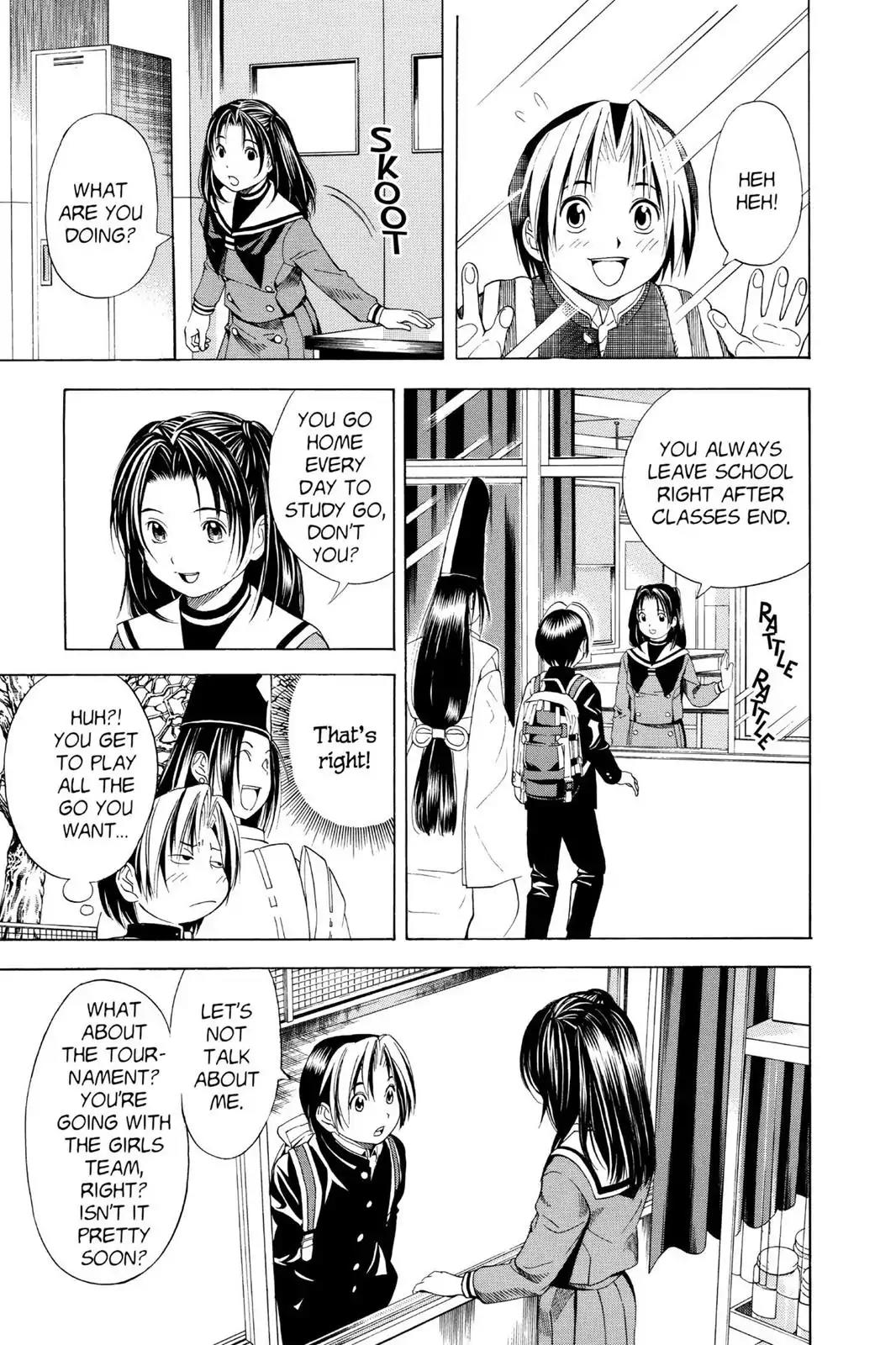 Hikaru no Go Chapter 51 page 11 - Chapter 51: An Old Haunt
