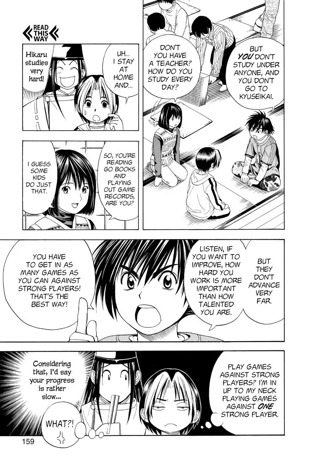 Hikaru no Go Chapter 51 page 5 - Chapter 51: An Old Haunt