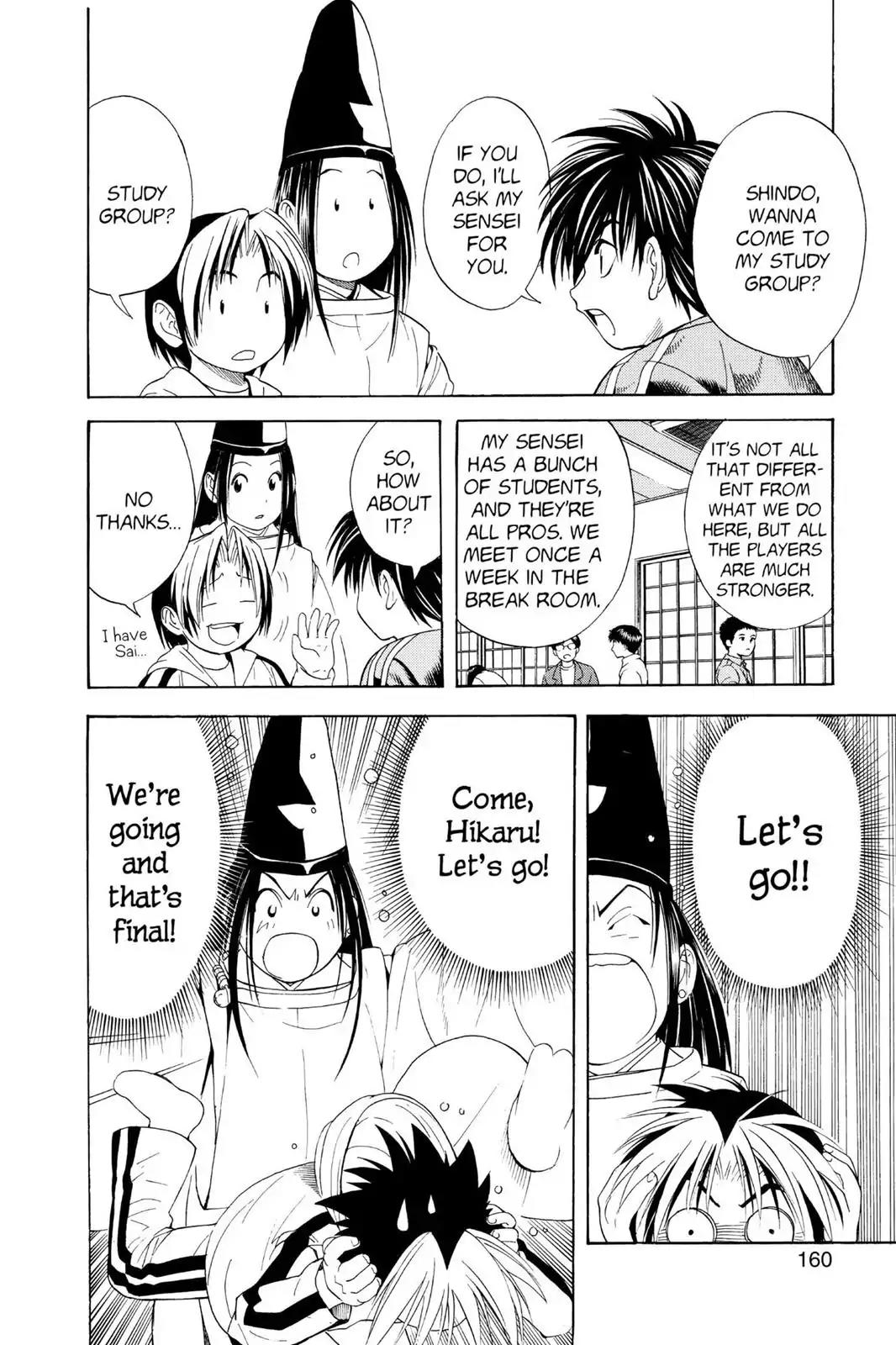 Hikaru no Go Chapter 51 page 6 - Chapter 51: An Old Haunt