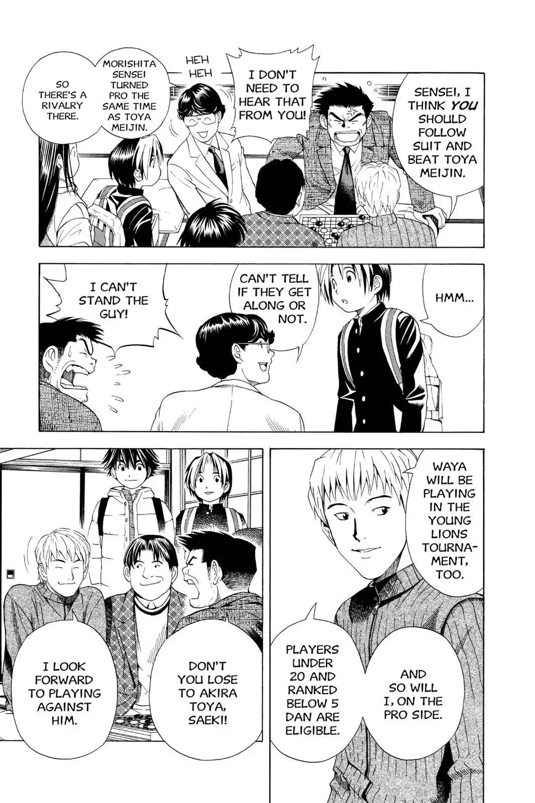 Hikaru no Go Chapter 52 page 24 - Chapter 52: Two Study Groups