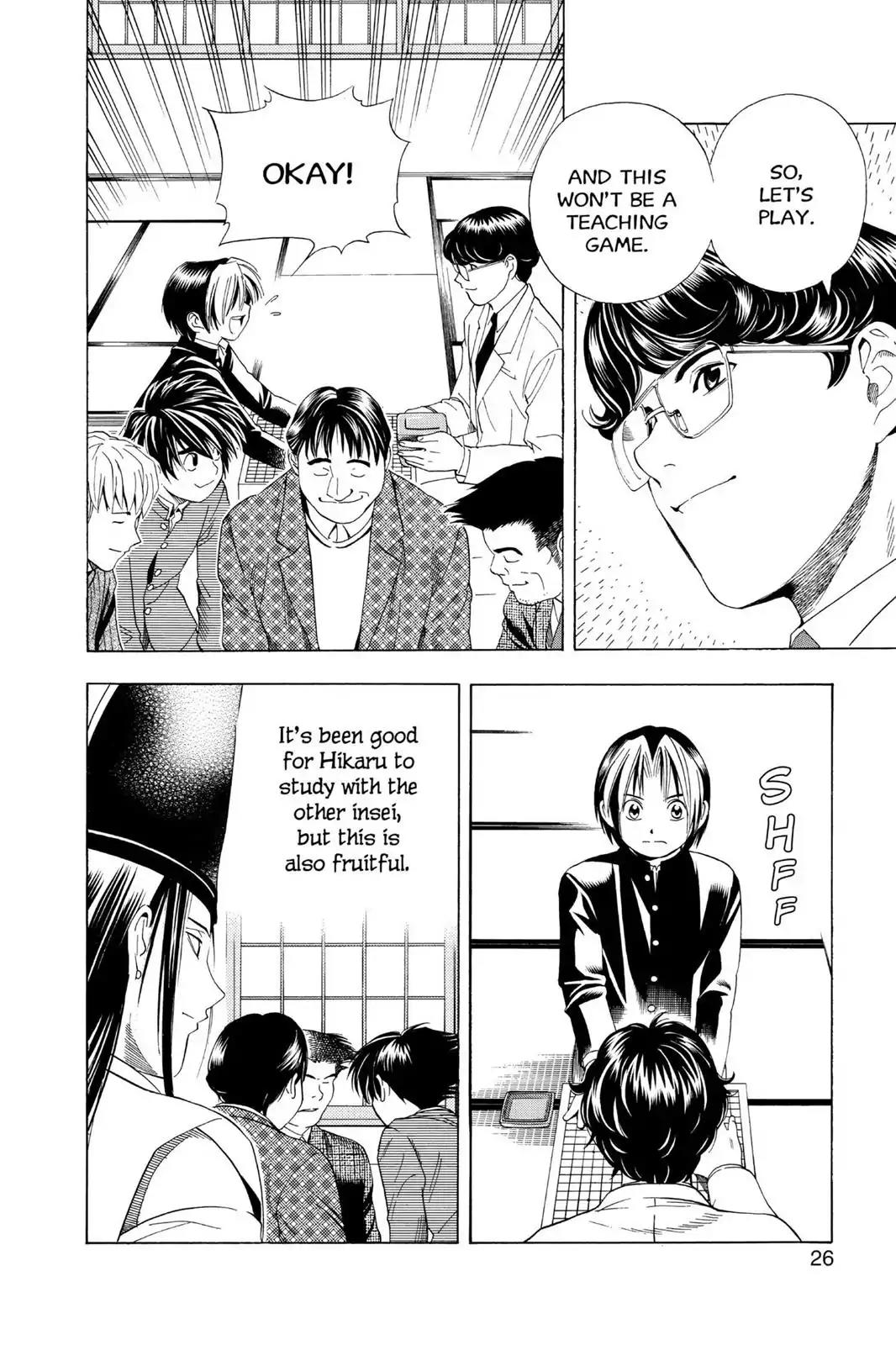 Hikaru no Go Chapter 52 page 27 - Chapter 52: Two Study Groups