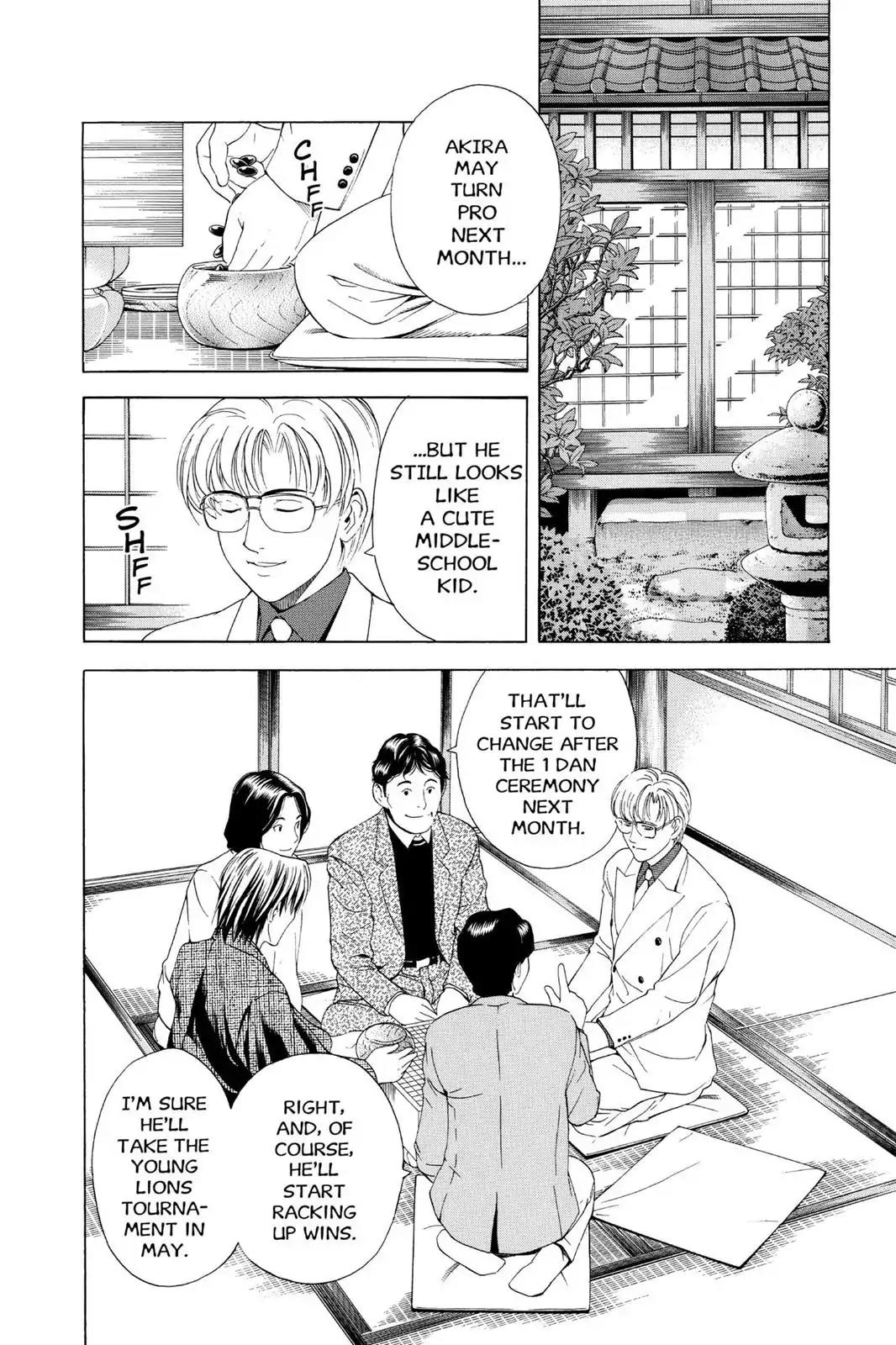 Hikaru no Go Chapter 54 page 12 - Chapter 54: Tomorrow Is Anyone's Game