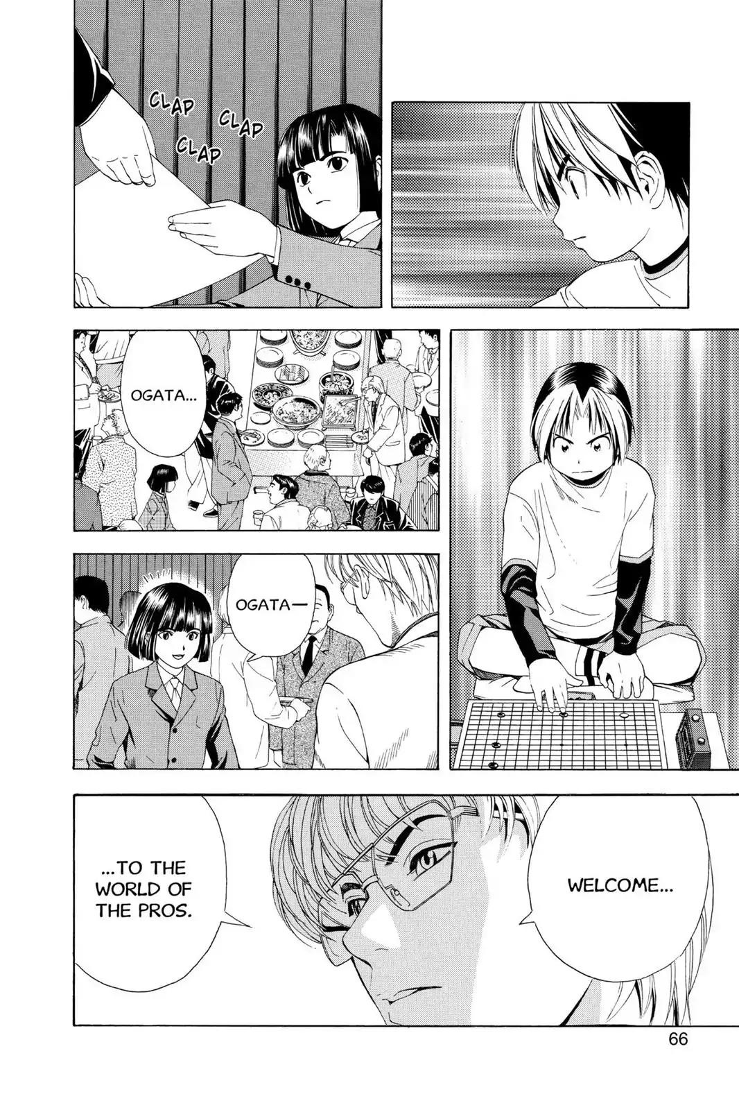 Hikaru no Go Chapter 54 page 18 - Chapter 54: Tomorrow Is Anyone's Game