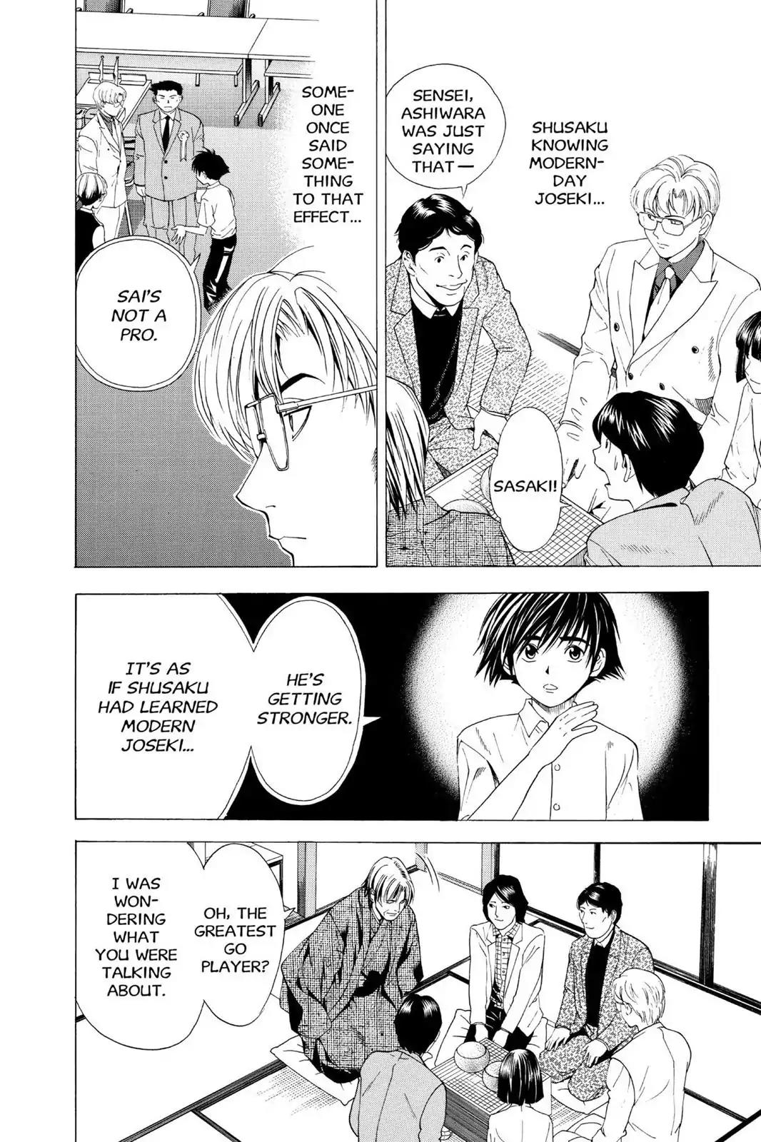 Hikaru no Go Chapter 54 page 4 - Chapter 54: Tomorrow Is Anyone's Game