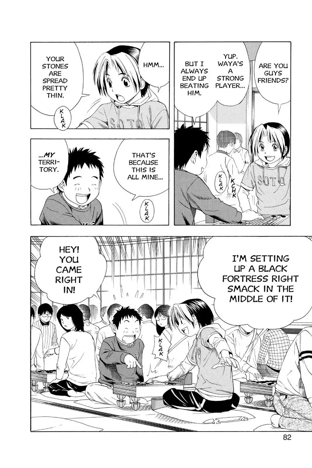 Hikaru no Go Chapter 55 page 13 - Chapter 55: Welcome to A League