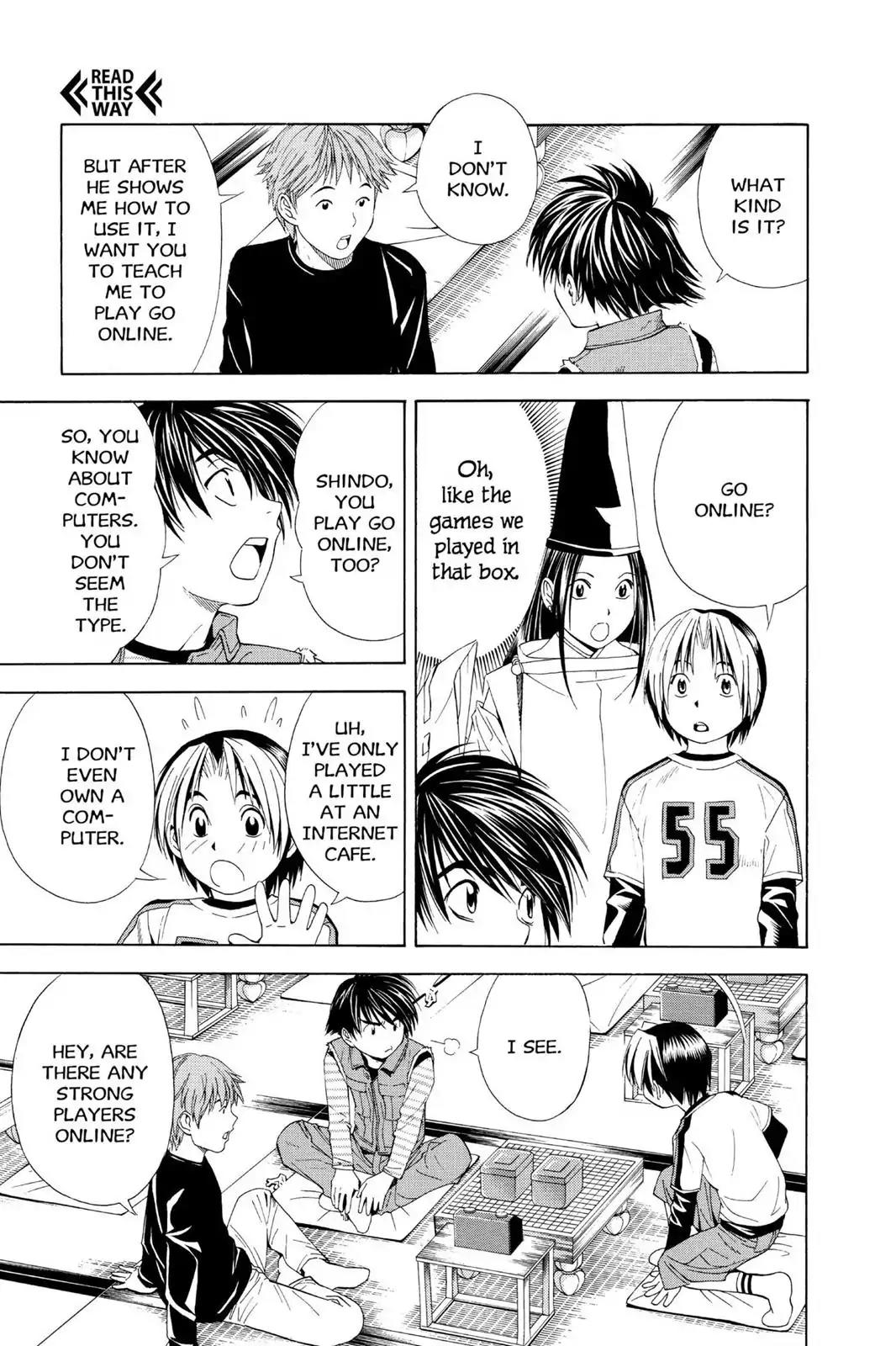 Hikaru no Go Chapter 55 page 20 - Chapter 55: Welcome to A League