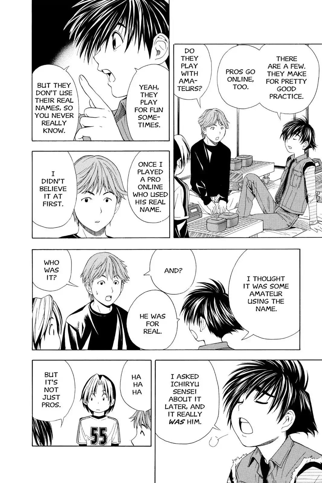 Hikaru no Go Chapter 55 page 21 - Chapter 55: Welcome to A League
