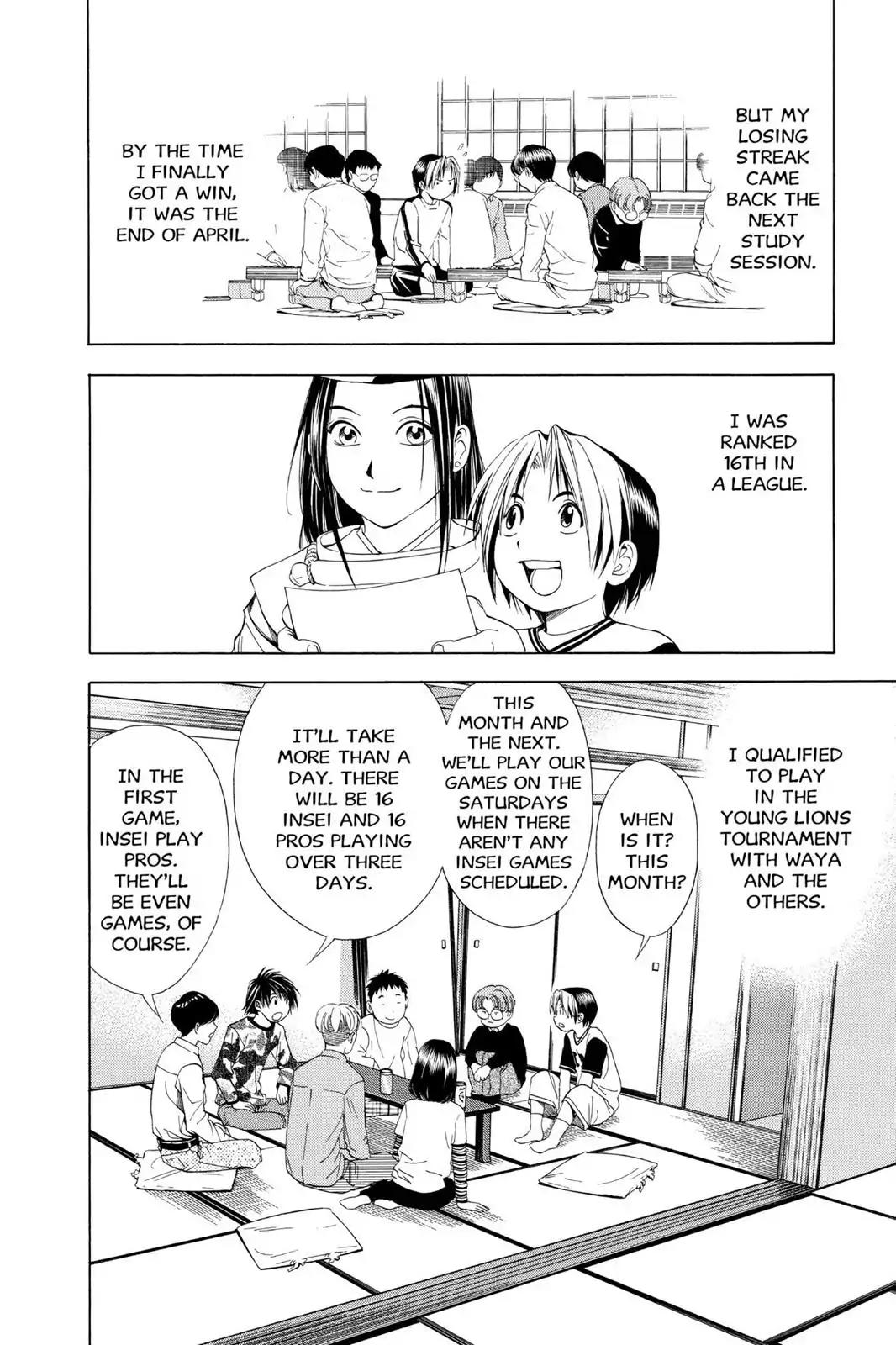 Hikaru no Go Chapter 56 page 10 - Chapter 56: Sai's Student