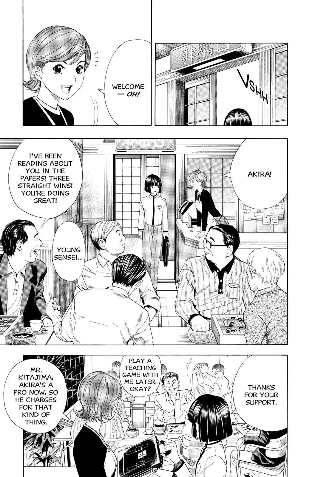 Hikaru no Go Chapter 56 page 13 - Chapter 56: Sai's Student