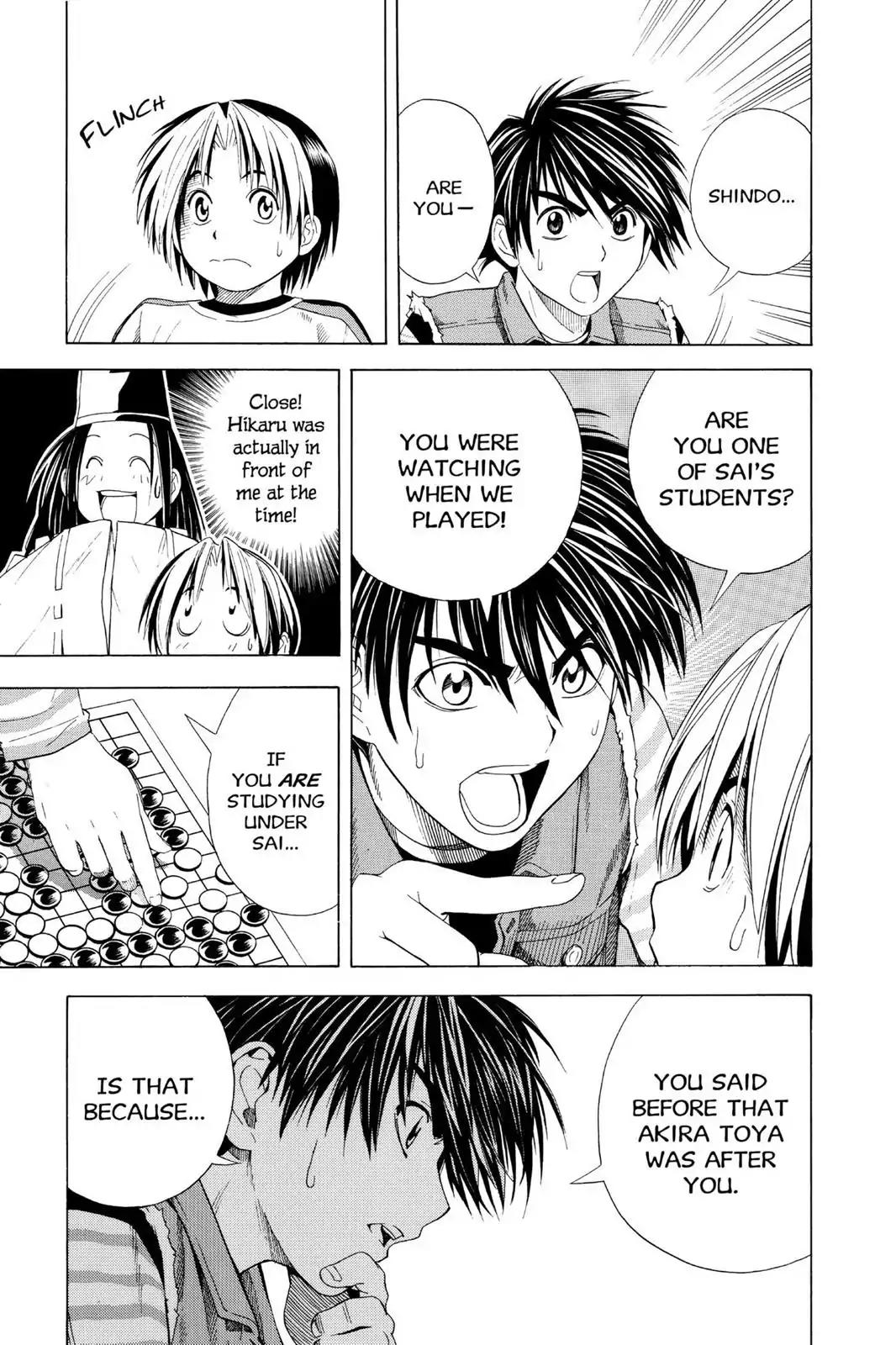 Hikaru no Go Chapter 56 page 5 - Chapter 56: Sai's Student