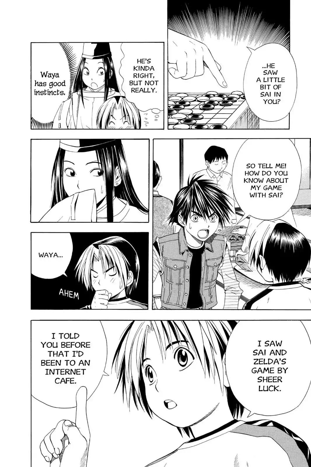Hikaru no Go Chapter 56 page 6 - Chapter 56: Sai's Student