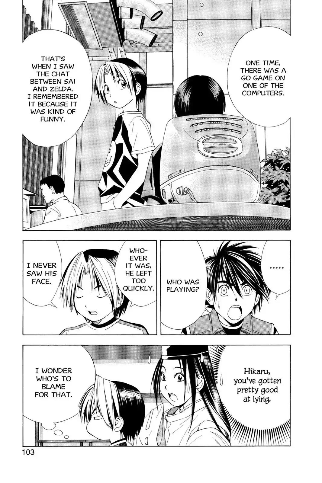Hikaru no Go Chapter 56 page 7 - Chapter 56: Sai's Student