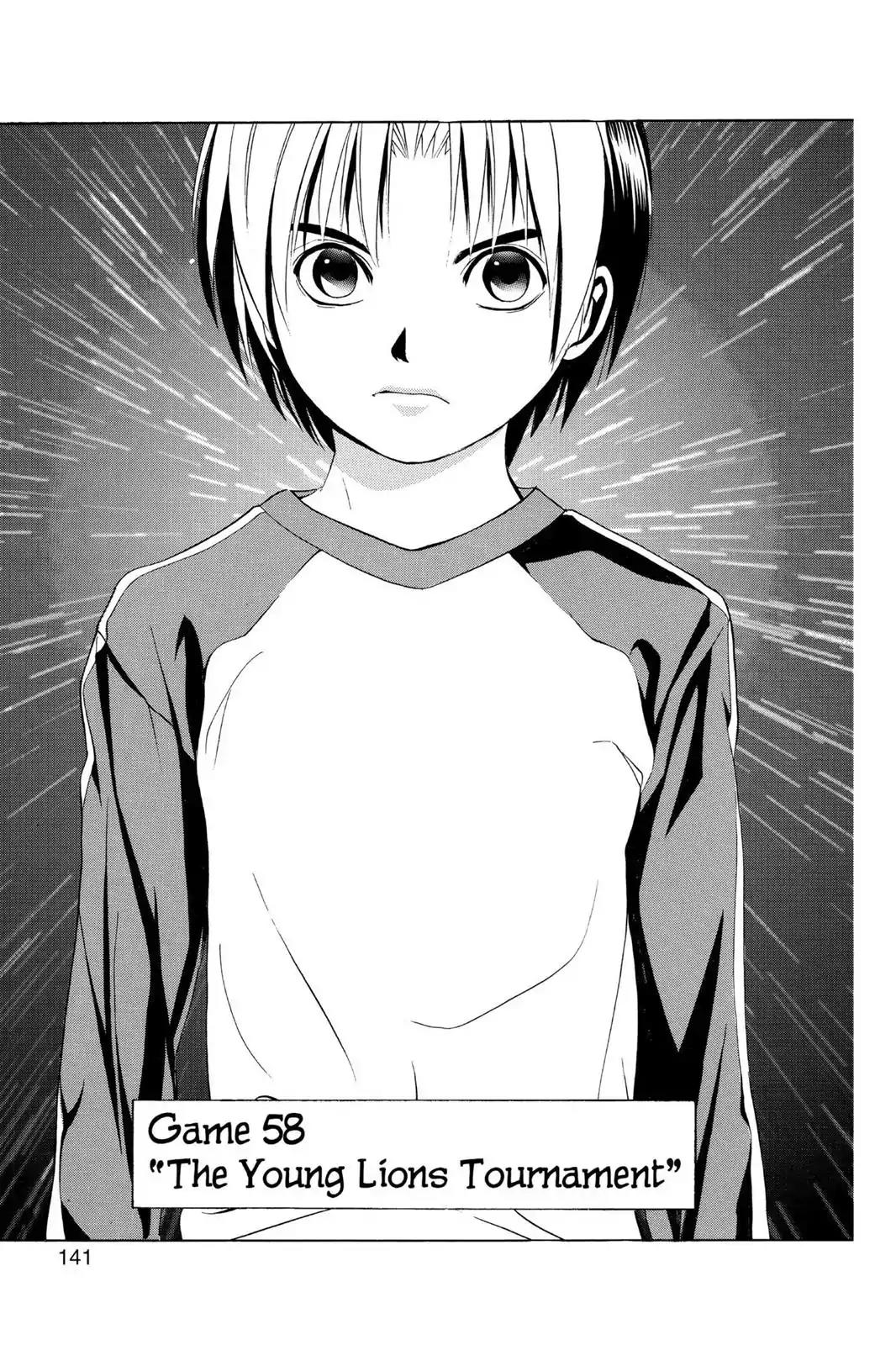 Hikaru no Go Chapter 58 page 1 - Chapter 58: The Young Lions Tournament