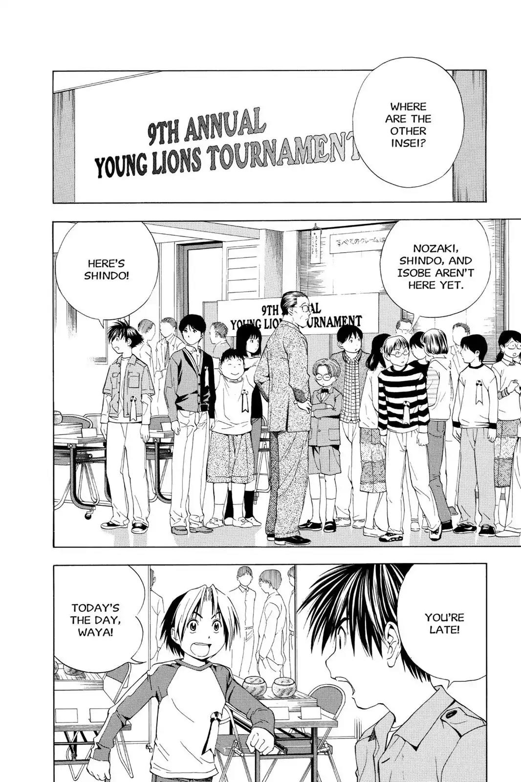 Hikaru no Go Chapter 58 page 2 - Chapter 58: The Young Lions Tournament