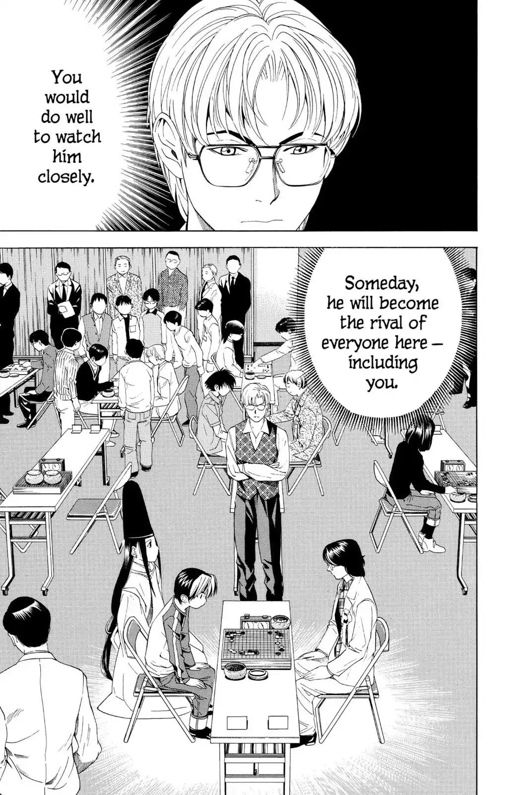 Hikaru no Go Chapter 58 page 21 - Chapter 58: The Young Lions Tournament