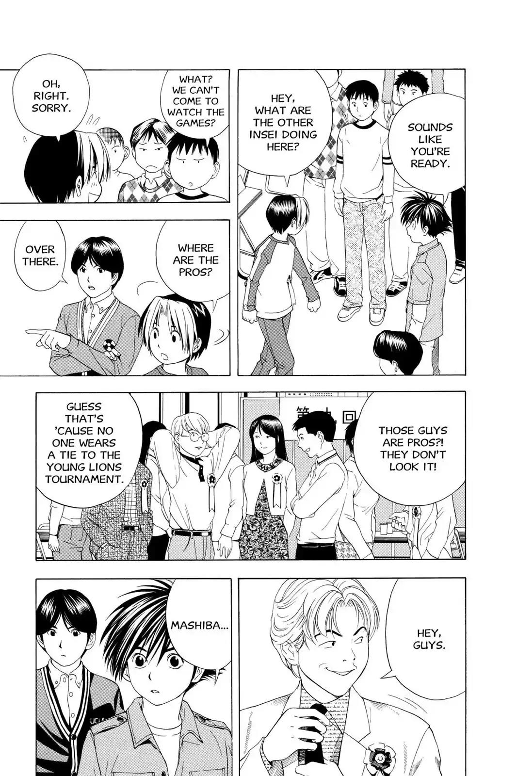 Hikaru no Go Chapter 58 page 3 - Chapter 58: The Young Lions Tournament