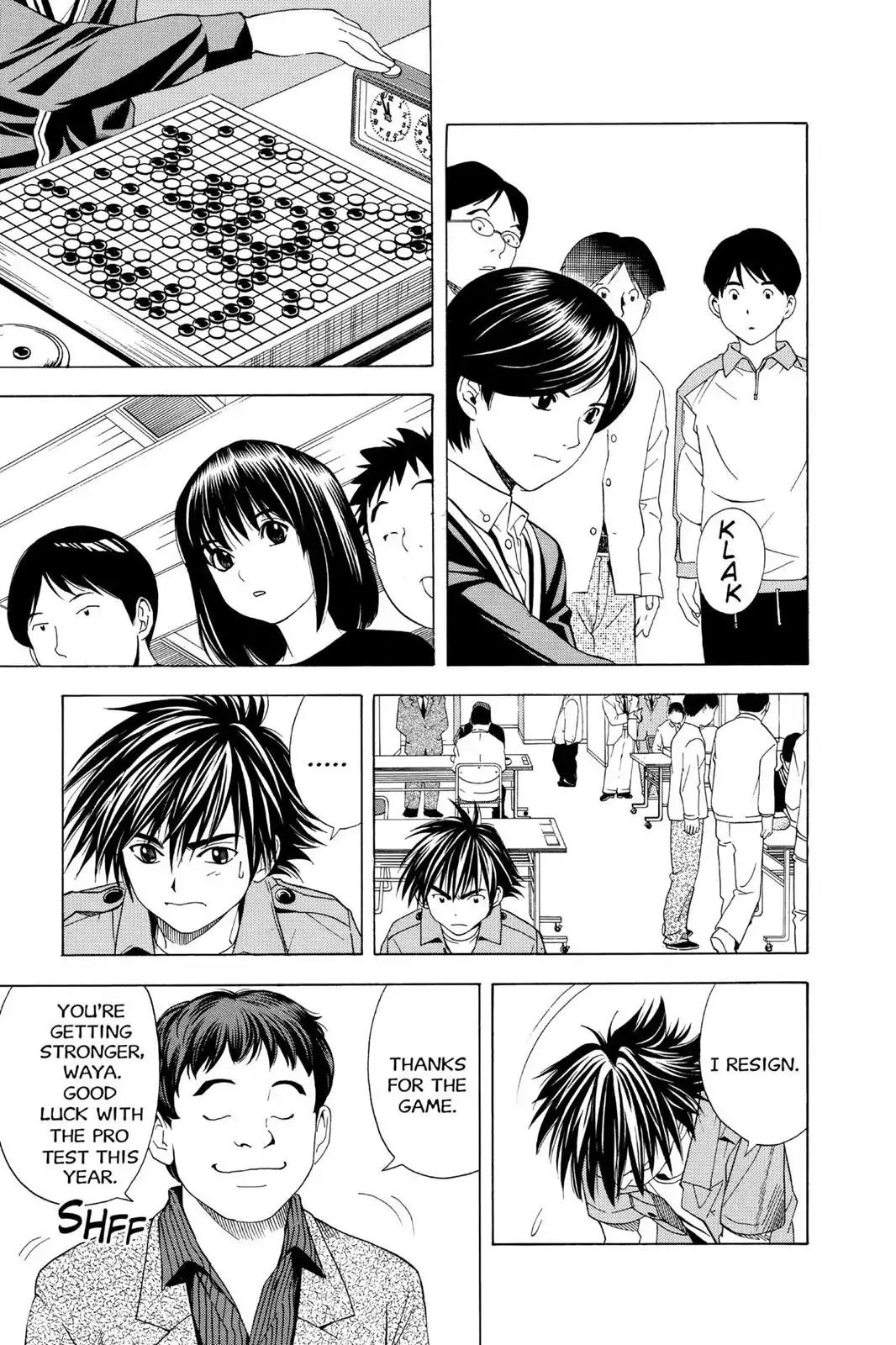 Hikaru no Go Chapter 59 page 11 - Chapter 59: Toya Looks Back